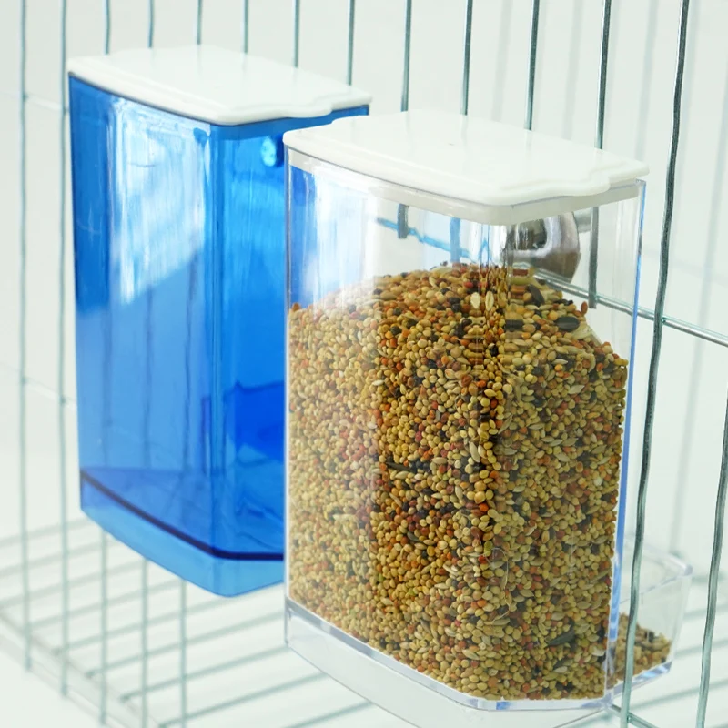 Caixa de Alimentação para Pássaros, Dispensador de Comida Antivazamento e à Prov - Imagem 17
