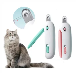 Cortador de unhas para cães e gatos, com furo ajustável, profissional, cortador