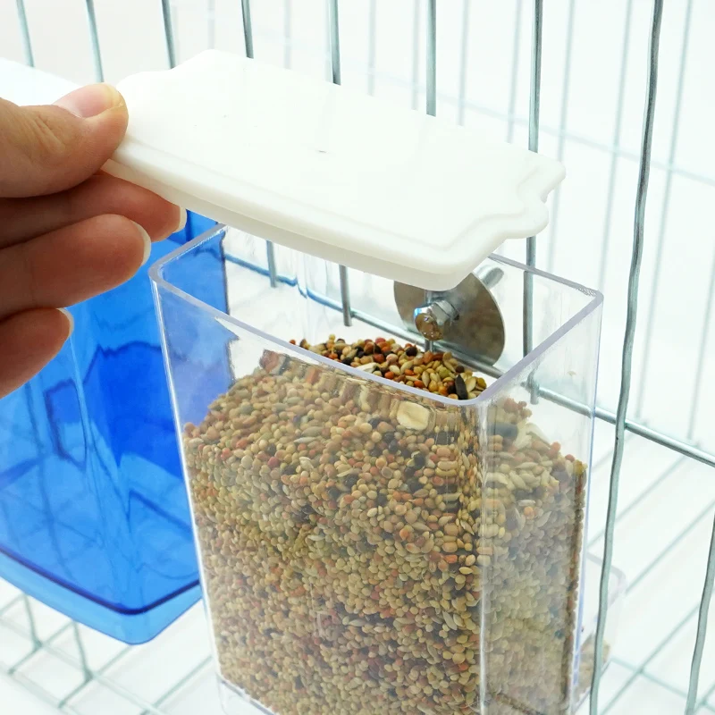 Caixa de Alimentação para Pássaros, Dispensador de Comida Antivazamento e à Prov - Imagem 18