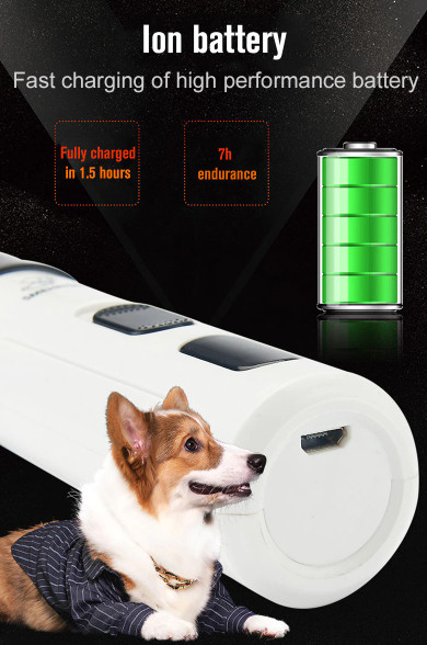 Lixa aparador De Unha Para Pets Cachorro Gatos Recarregável - Imagem 7