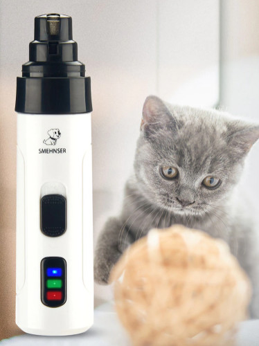 Lixa aparador De Unha Para Pets Cachorro Gatos Recarregável - Imagem 10